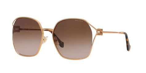 Miu Miu SMU52W Rectangle Sunglasses 